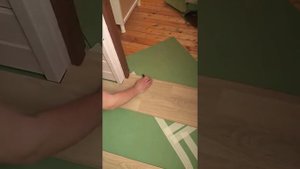 Укладка ламината одному