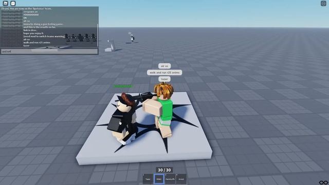 ROBLOX | | Gun script testing | | r15 animation and tazer tests смотреть онлайн