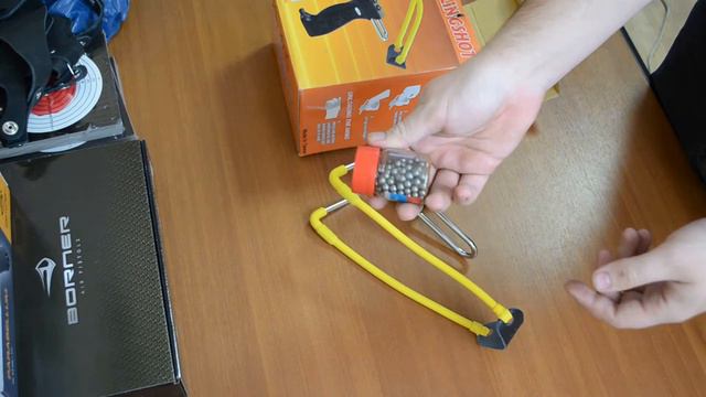 Рогатка с магазином без упора чёрная (MK-SL08-BK) смотреть онлайн