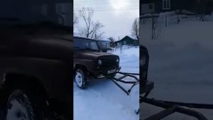 Отвал своими руками для Уаз Хантер.