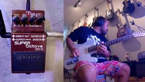 Boss OC 3 Super Octave with Squier Telecaster Affinity