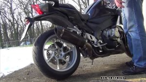 Honda VFR1200 exhaust sound and fly by compilation