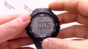Q&Q M102-001 [M102 J001] - Видео обзор и инструкция от PresidentWatches.Ru