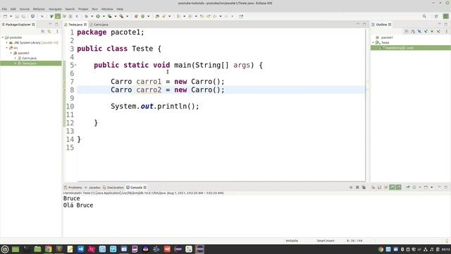 Aprenda a Usar Atributos e Métodos Estáticos em Java (static) смотреть онлайн