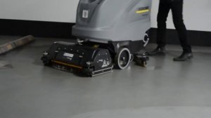 Демонстрация поломоечной машины Karcher B 60 W R65 Bp