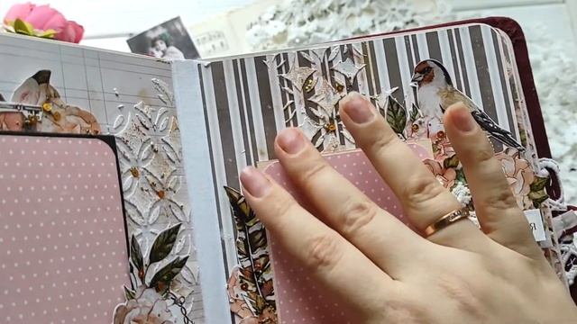 Обзор Фотоальбома для девушки Album for girl / Скрапбукинг Scrapbooking смотреть онлайн