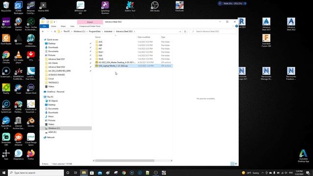 ADVANCE STEEL - THE BASICS: "8. BACKUP MAIN FOLDER" смотреть онлайн