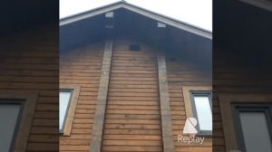 Домокомплект из профилированного бруса камерной сушки размером 10м на 10м "под ключ"