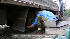Снова вытекает масло через ступицу. ISUZU NQR