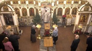 Запись трансляции 6 января 8:00. Царские Часы. Вечерня с Литургией Василия Великого