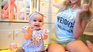 ПОДАРКИ в День Рождения! 10 месяцев! LOL (ЛОЛ), бэби бон новорожденный и пузыри - РАСПАКОВКА!