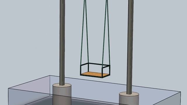 металлические качели своими руками чертежи