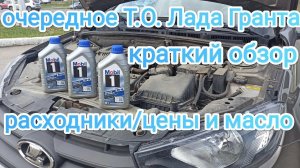 Фильтры и масло для автомобиля Лада Гранта. Оптимальный набор расходников, обзор качества , цены.