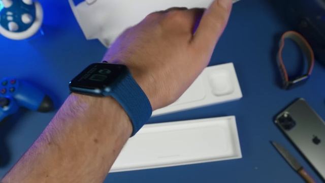 APPLE Watch 6 BLAU | Passt das Solo Loop? (UNBOXING) смотреть онлайн