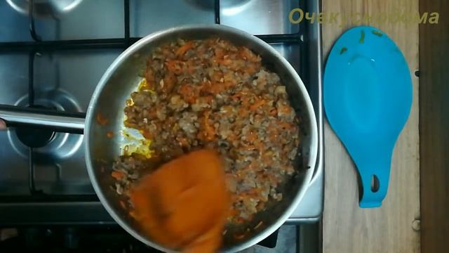 Начинка для пирога / пирожков из мясного фарша и капусты
