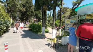 Прогулка по совхозу Россия. Сочи.