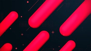 Анимированный темный абстрактный фон: Красные линии