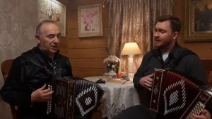 Песня военных лет под гармонь!."В ЗЕМЛЯНКЕ". Сергей Гусаров и Данила Чистяков.