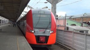 Электропоезд ЭС2Г-142 Ласточка №728 Москва - Санкт-Петербург