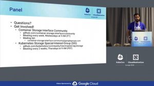 SIG Storage (K8s) Intro - Saad Ali, Google (Any Skill Level)