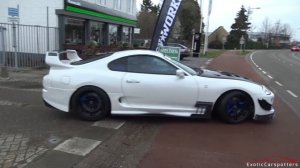 Modified Cars Leaving Car Meet - 1000HP Supra, Widebody 350Z, Skyline R34, Rocket Bunny S14, Cupra