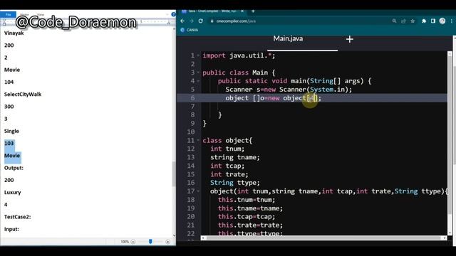 TCS IRA JAVA ONE CODE TO SOLVE ANY IRA QUESTION |TCS PRA JAVA|CODE DORAEMON|JAVA TUTORIAL смотреть онлайн