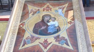 Молебен иконе "Неопалимая купина" в храме Всех Святых