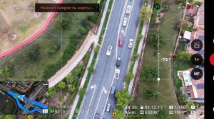 Утренний полет на dji mini 4 pro новая функция дети в школу осмотр того как дети ходят в школу