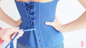 Как правильно зашнуровать корсет