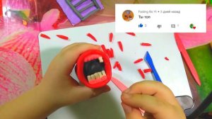 ПОЕЗД ПОЖИРАТЕЛЬ из пластилина #TrainEater