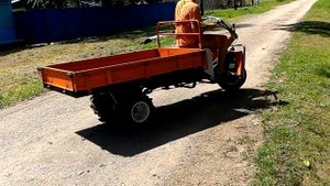Самоходная тележка, телега Kubota