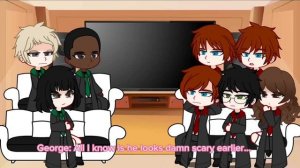 Harry Potter react to new transfer student as Dazai Osamu || (5TH YEAR) || HP X BSD || part 1/2 ||