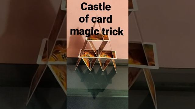 Cards Castle Magic Trick | Card Tricks | How to make a castle of cards