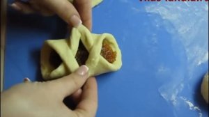 Ватрушки с яблочным повидлом