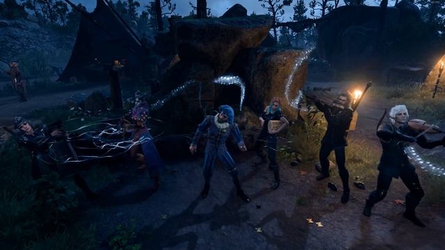 BG3 "Bard Dance" performed by Volo, Alfira, Tav, Astarion, Shadowheart and Gale смотреть онлайн