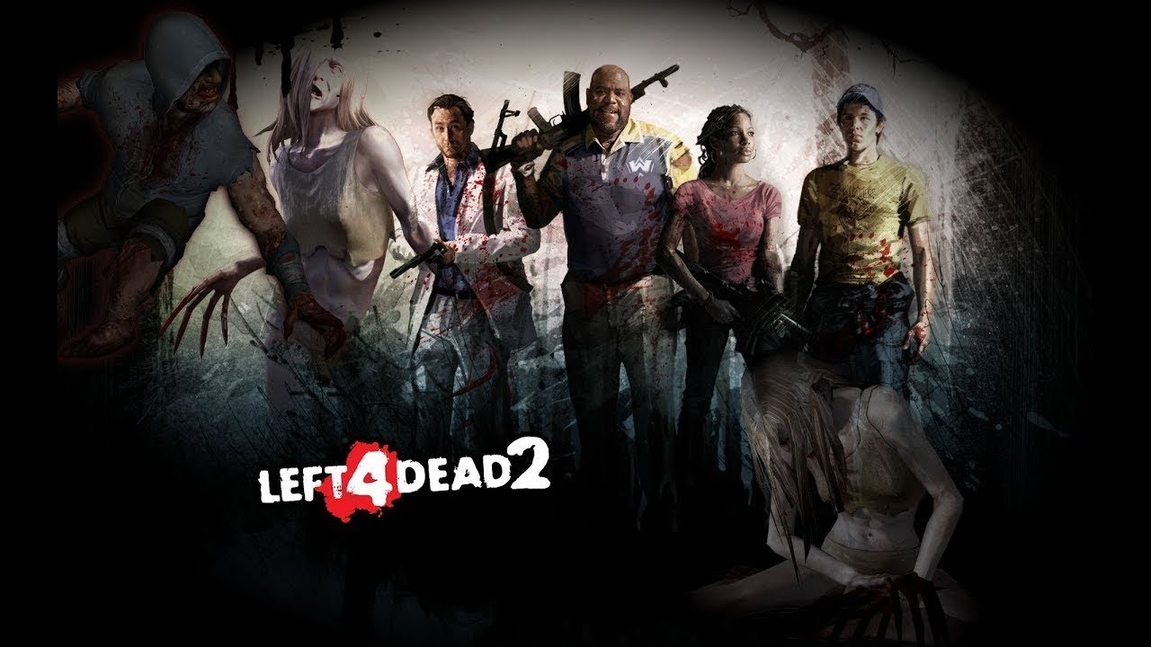 Left 4 Dead 2 (L4D2) Серия 38 - что здесь делать? да просто спасаться от орд зомби)))