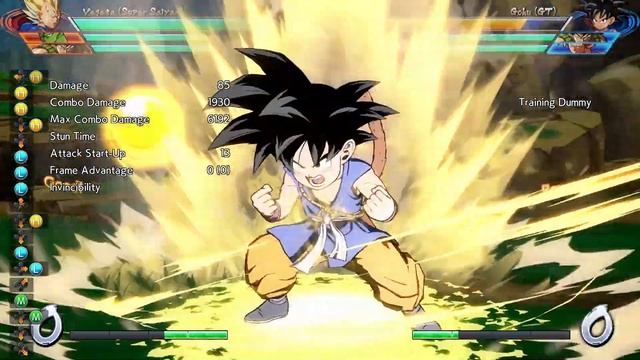 [OUTDATED] DBFZ SSJ Vegeta BnB Combos | DRAGON BALL FighterZ