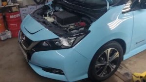 Рестайлинг Nissan Leaf 2023г