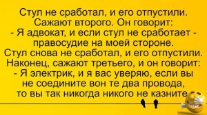 Три американца и электрический стул... Лучшие длинные анекдоты и жизненные истории