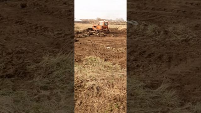 ДТ-75 бульдозер смотреть онлайн