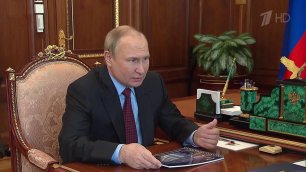 Владимир Путин обсудил с главой "Объединенной зерновой компании" экспорт российского зерна