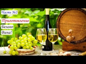 Приготовление Белого вина. Вино из Цитронного Магарача. Часть №2