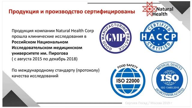 Финансовый план компании Натуральное здоровье