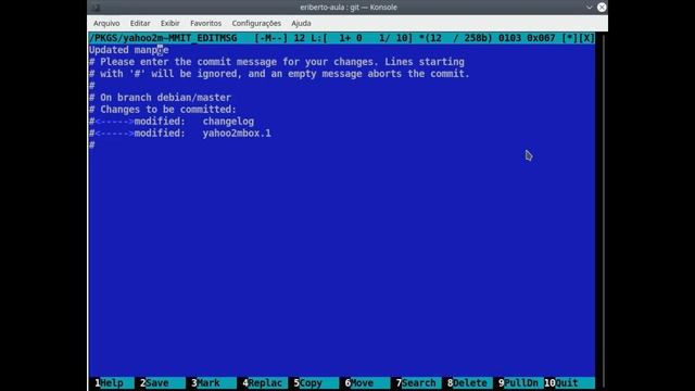 Empacotamento Debian - Uso de GIT e GBP (aula 6) смотреть онлайн