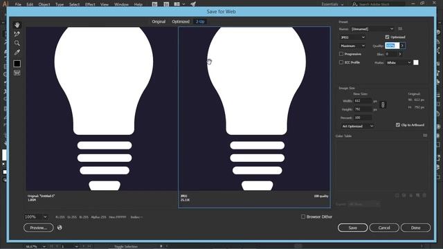 How to Save PNG or JPG for Web смотреть онлайн