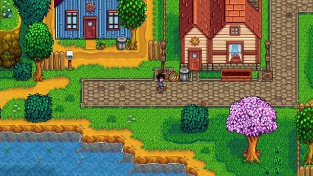 #5 Весенний узелок. Яичный Фестиваль. Исследуем шахты. Stardew Valley Прохождение. Мультиплеер смотреть онлайн