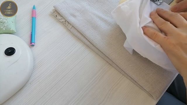 Одеваем  антикварную куклу  Часть 1 Панталоны и чулки