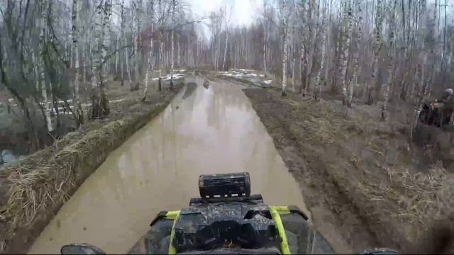 BRP Outlander XMR 1000 2015. GoPro. Покатушки.