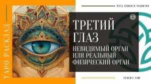 ТРЕТИЙ ГЛАЗ. Невидимый орган или реальный Физический орган