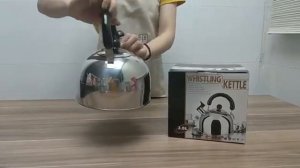 High quality stainless steel water kettle whistle kettle